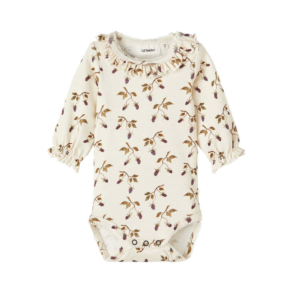 Lil Atelier Gaya Slim Body - Turtledove Berry - 56 cm