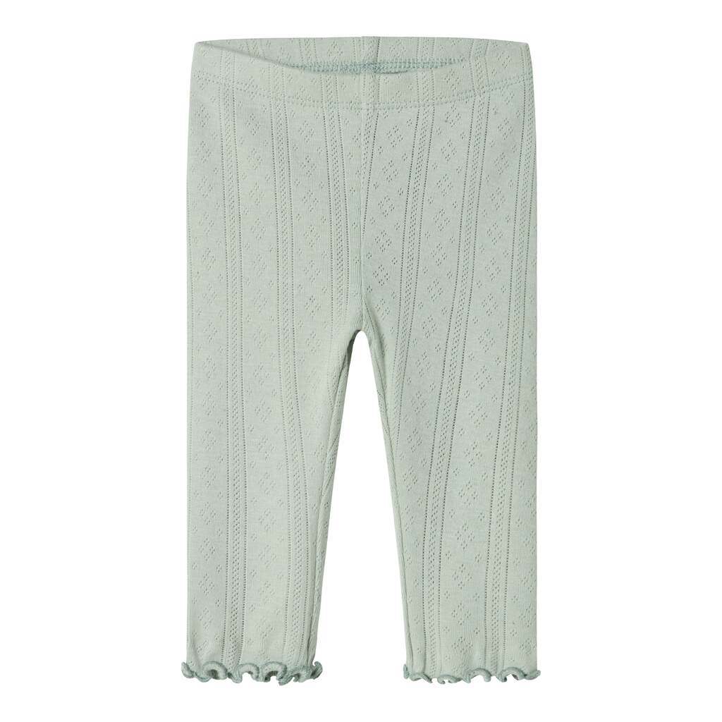 Name It Silke Leggings - Aqua Gray - 50 cm