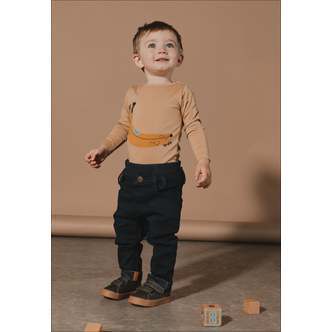 The New Siblings - Cargo Pants - Navy - 68 cm
