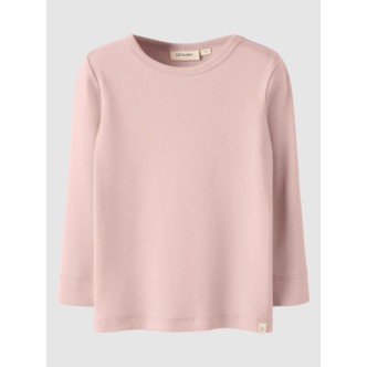 Lil Atelier Gayo LS Slim Top - Misty Rose - 92 cm