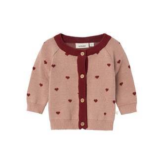 Lil Atelier Saran Knit Cardigan - Nougat - 56 cm