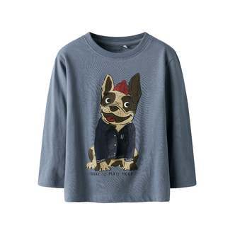 Name It Rolf LS Top - Flint Stone - 92 cm