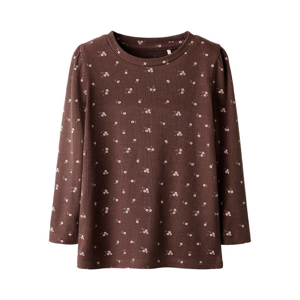 Name It Soho LS Top - Peppercorn - 92 cm