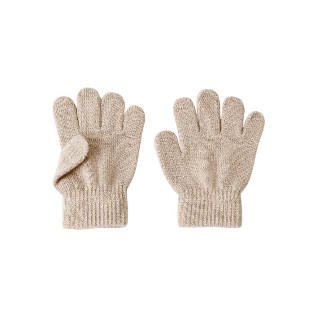 Name It Magic Knit Gloves - Pale Mauve - One Size