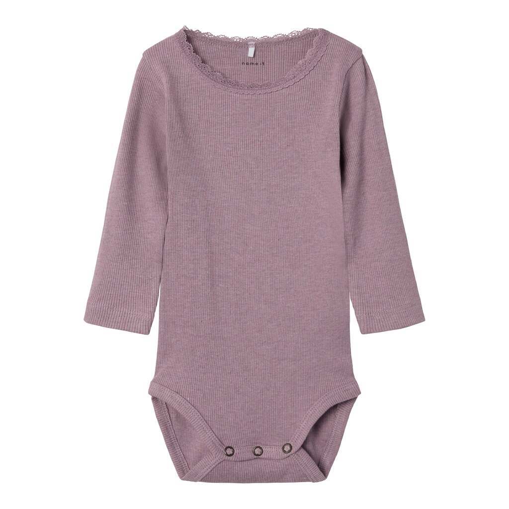 Name It Kab Body Noos - Elderberry Melange - 50 cm