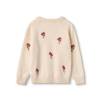 Fliink Benna Mushroom Pullover - Sandshell - 80 cm