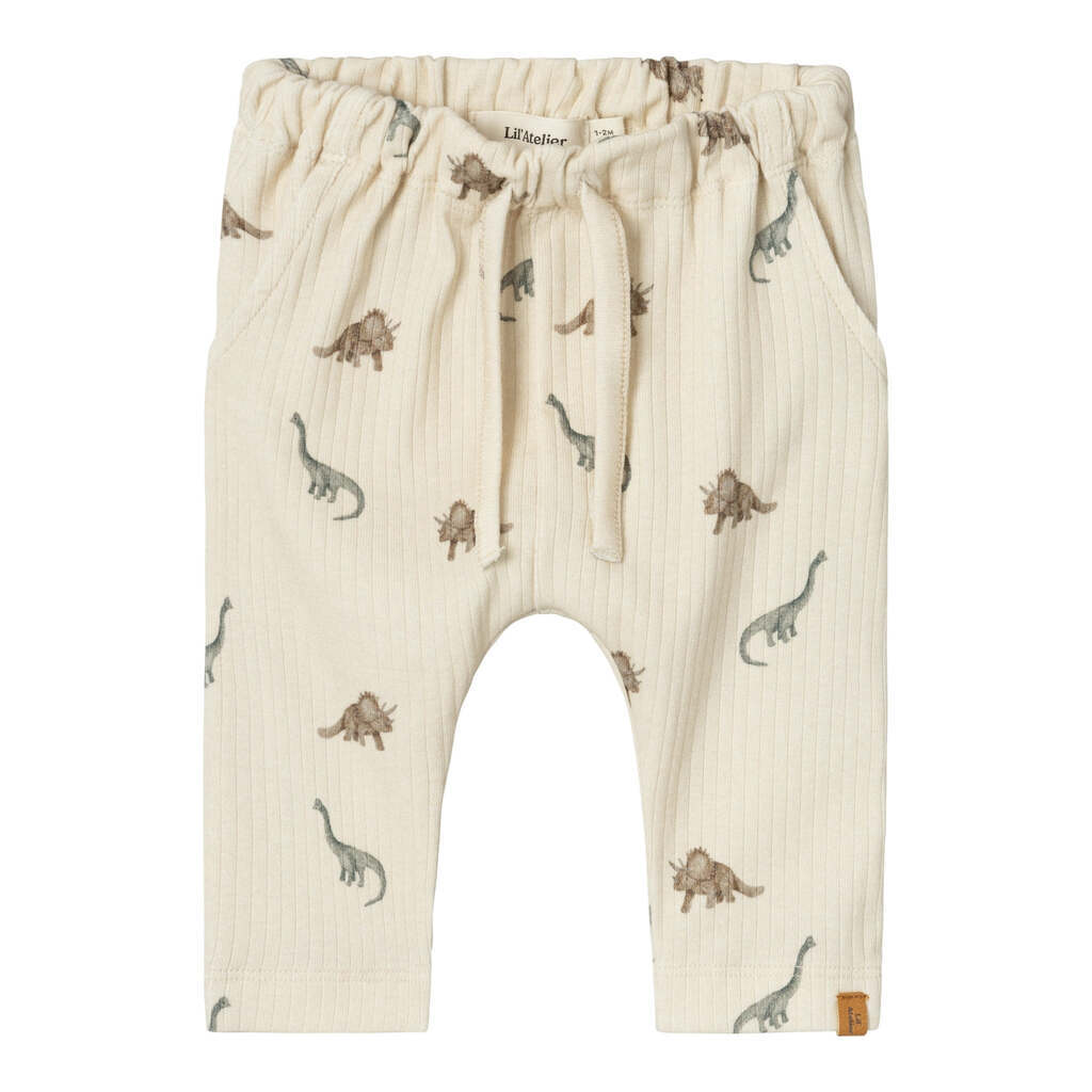 Lil Atelier Gio Bam Loose Pant -  Birch - 56 cm