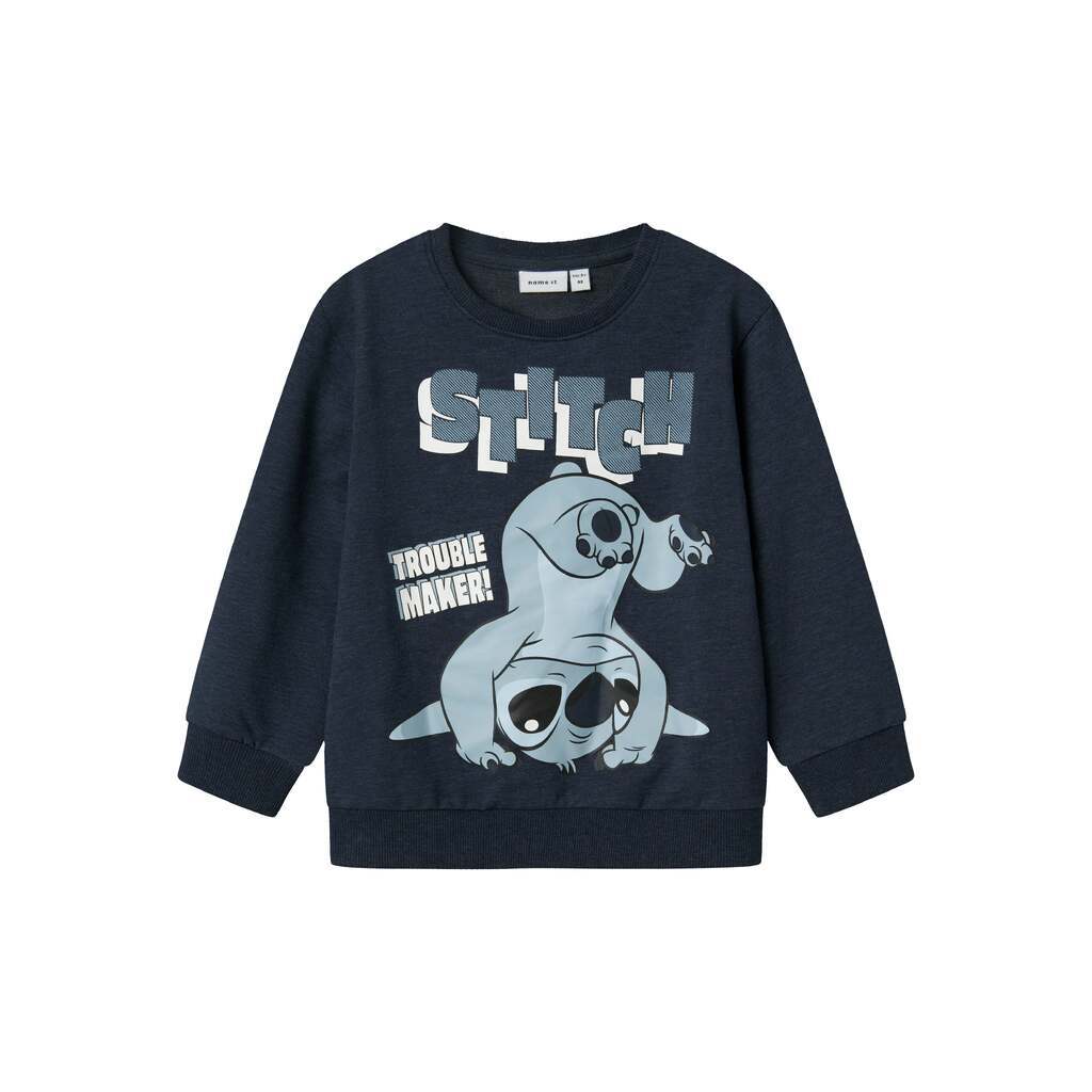Name It Jasp Stitch sweat shirt - Navy Blazer - 92 cm