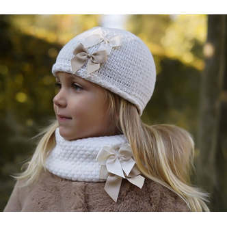 Condor Hue Merino Uld 2 Sløjfer - Cava - 12-24 mdr