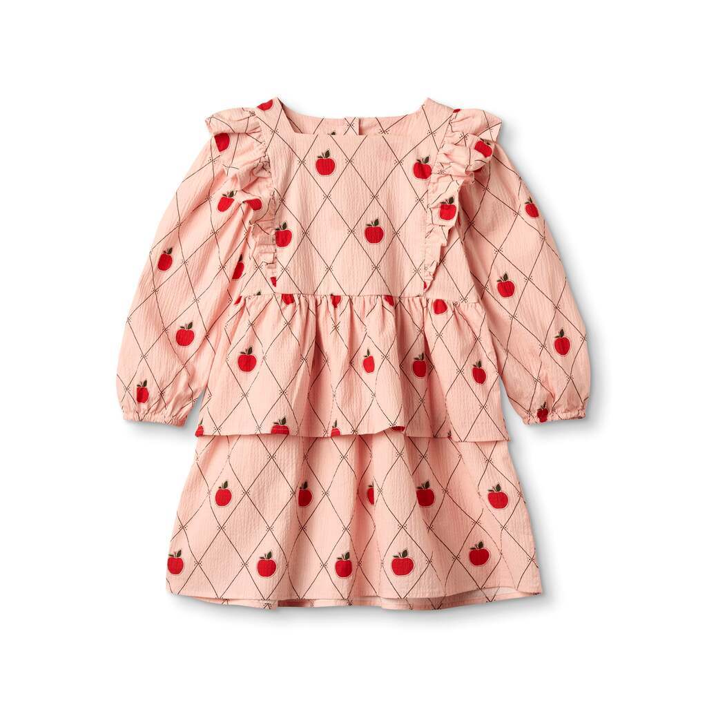 Fliink Apple Dress- Peach Whip - 80 cm