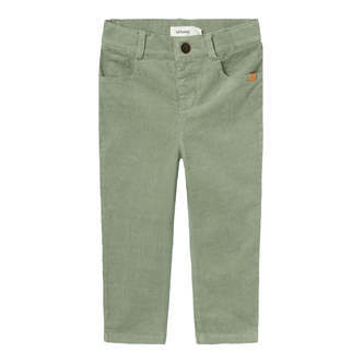 Lil Atelier Ryan Pants - Seagrass - 92 cm