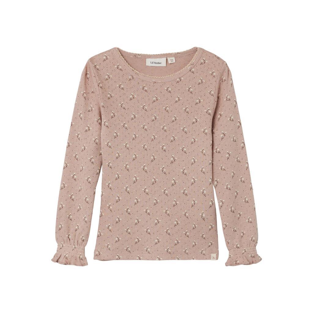 Lil Atelier Rachello Slim Shirt - Nougat - 92 cm