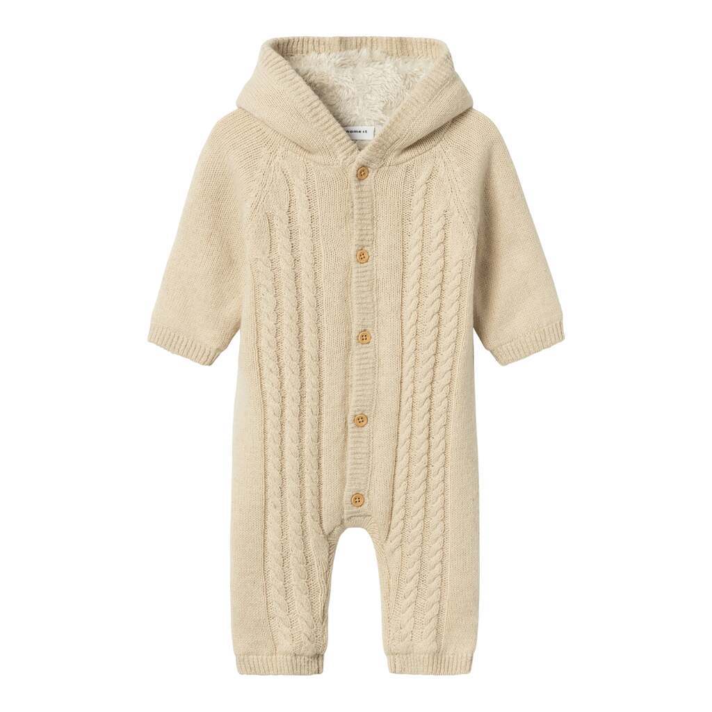 Name It Osuit Knit dragt - Summer Sand - 50 cm