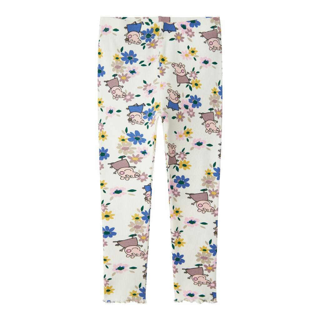 Name It Ansa Peppa Legging - Cloud Dancer - 92 cm