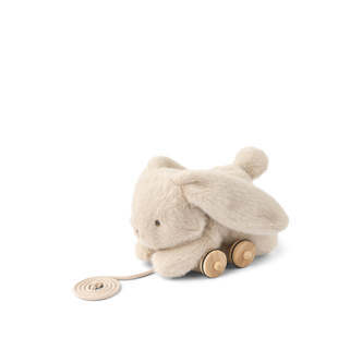 Liewood Pera Rabbit Pull Along Toy - Mist