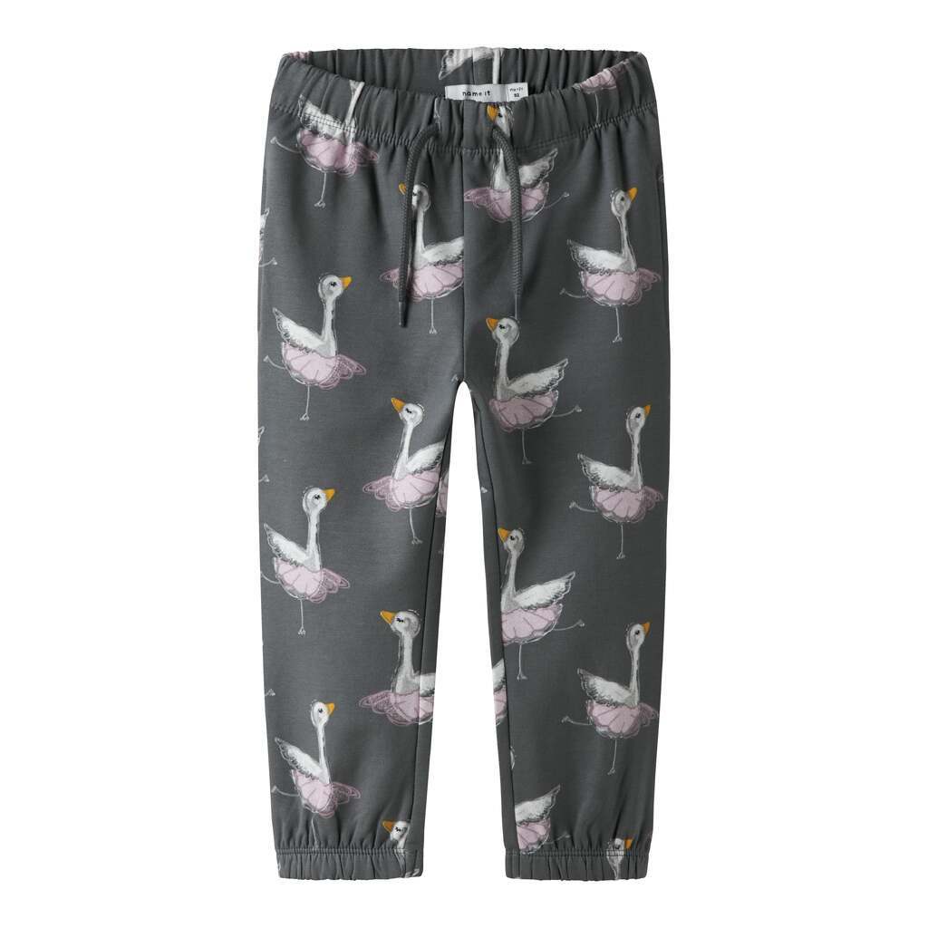 Name It Swana Sweat pants - Lava Smoke - 92 cm