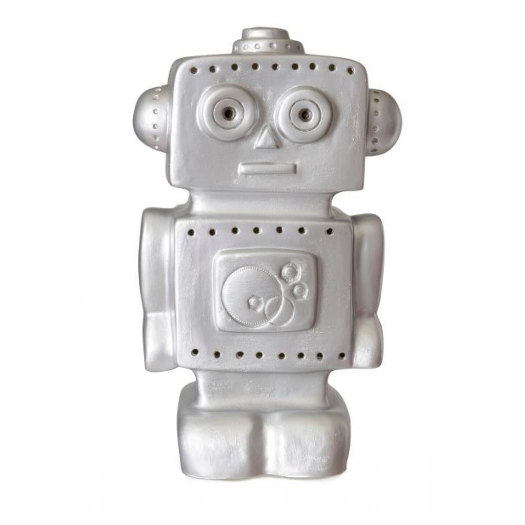 Robot Lampe Sølv - Heico Lamper