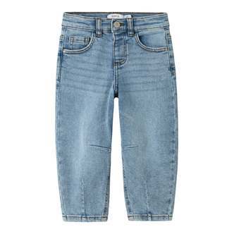 Name It Bella Balloon Jeans - Medium Blue Denim - 80 cm