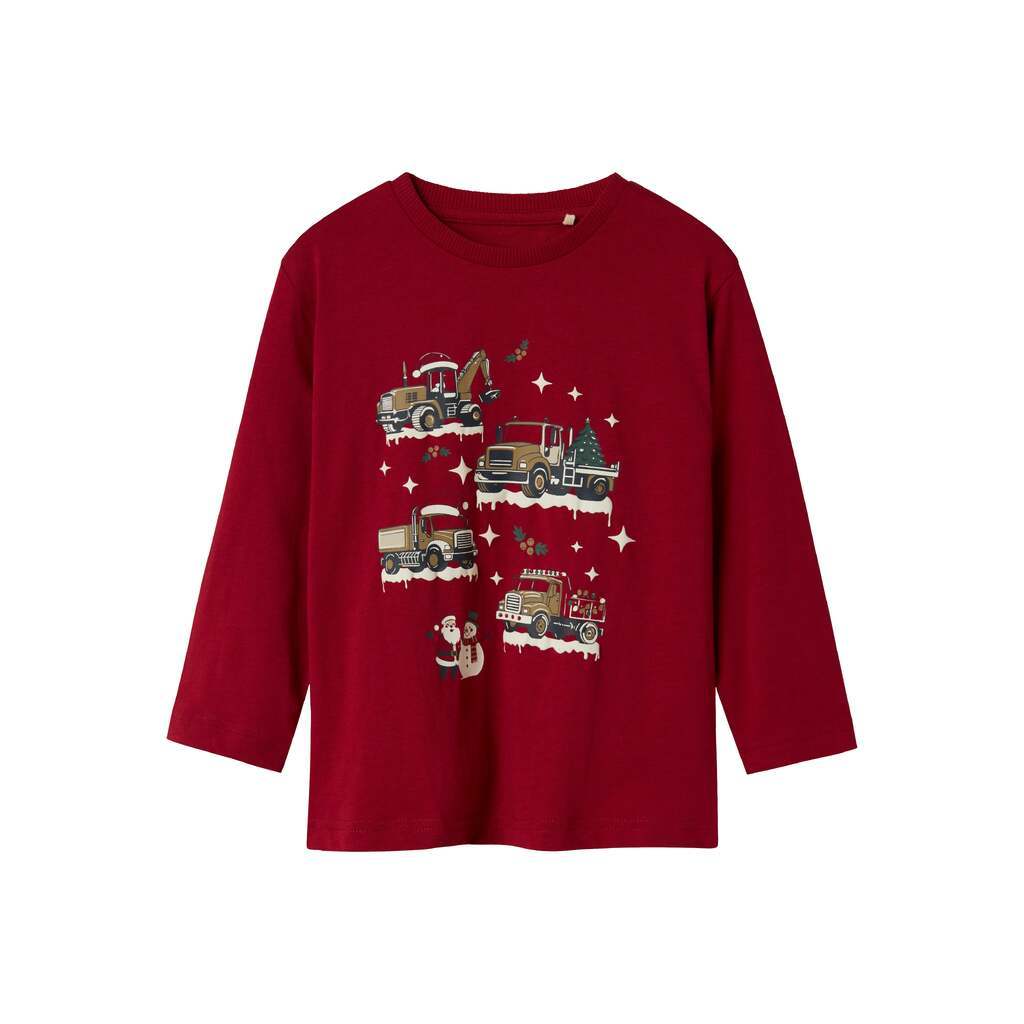 Name It Rejulli LS Top - Jester Red - 92 cm