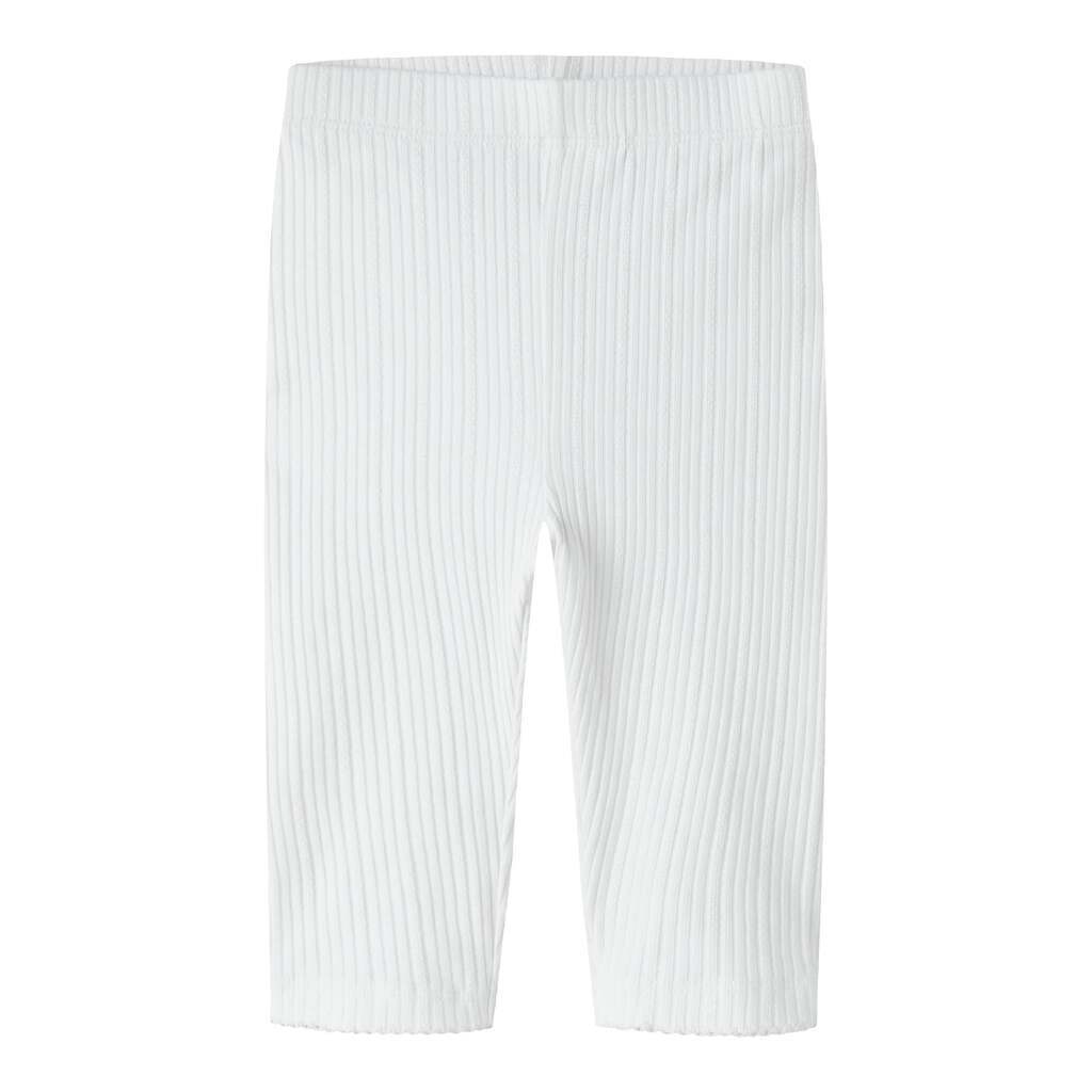 Name It Judy - Capri Slim Leggings - Bright White - 92 cm