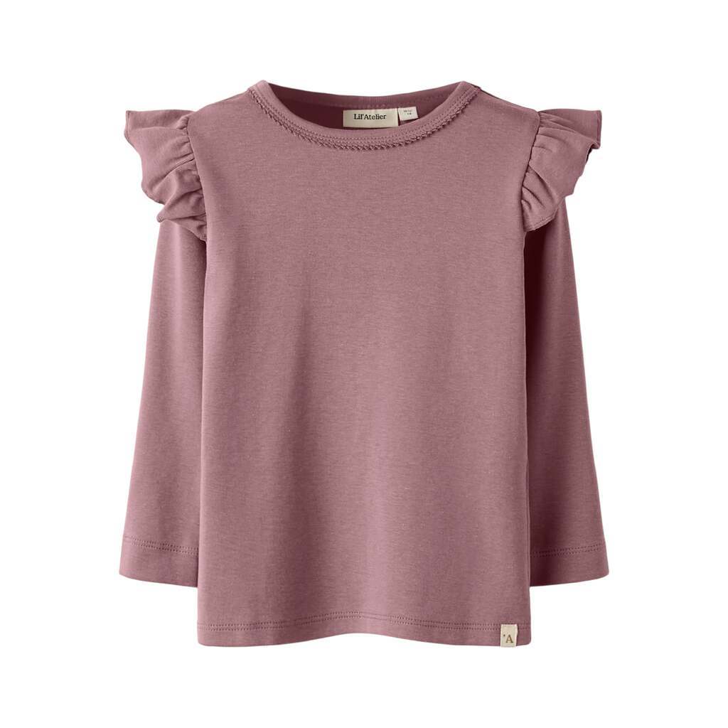 Lil Atelier Layo Sev Slim Top - Nostalgia Rose - 92 cm