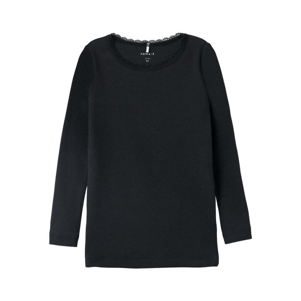 Name It Kab - LS Top - Black - 86 cm