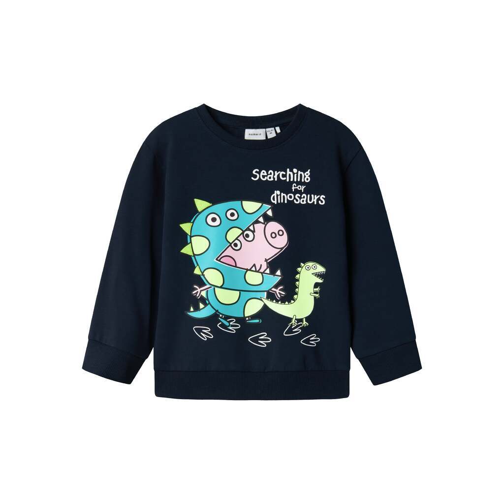 Name It Find Gurli Gris sweat shirt - Navy Blazer - 92 cm