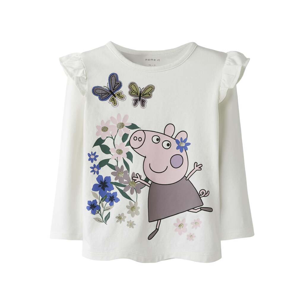 Name It Anna Peppa Top - Cloud Dancer - 92 cm
