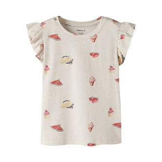 Name It Joviner - SS Top - Peyote Melange - 92 cm