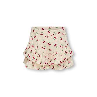 Only Mini Cerise Frill Skort - Whitecap Gray - 92 cm