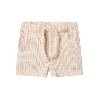 Lil Atelier Hulla Hua Shorts - Peach Whip - 56 cm