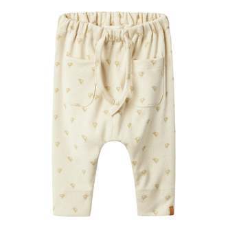 Lil Atelier Gago Kem Loose Pants - Turtledove - 56 cm