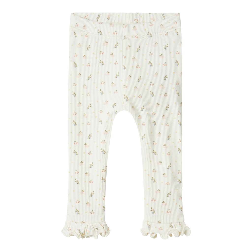 Lil Atelier Gago Kny Slim Leggings - Coconut Milk - 56 cm