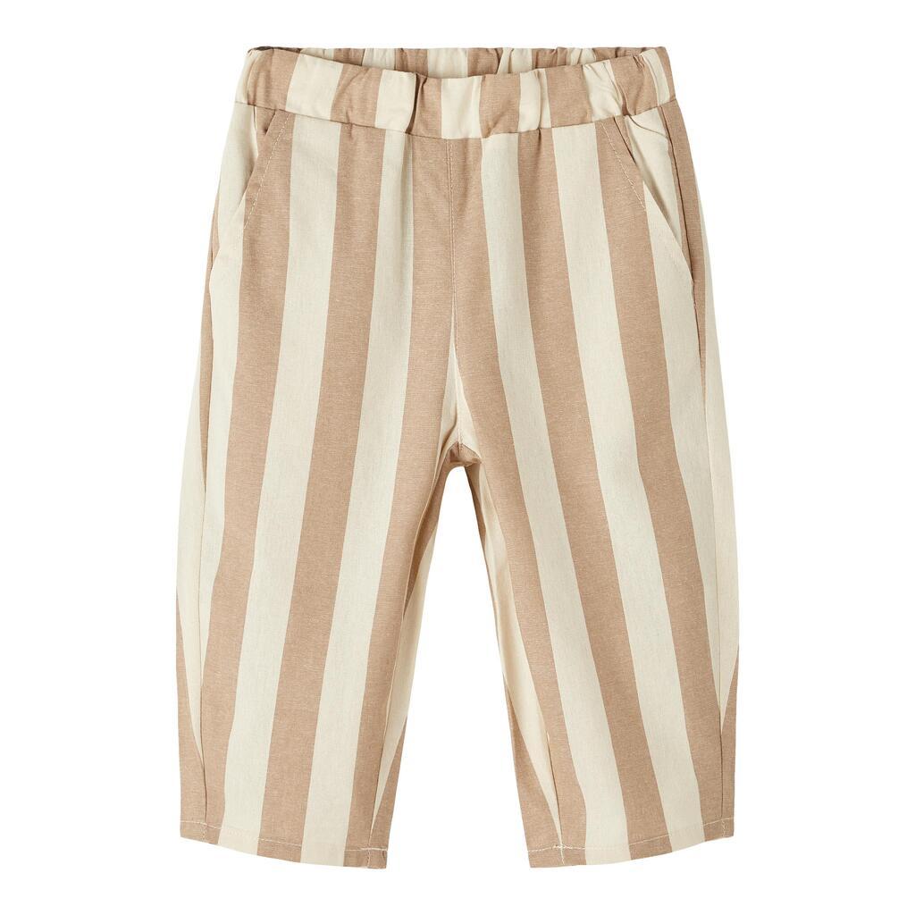 Lil Atelier Lasse Loose Pants - Whitecap Gray - 92 cm