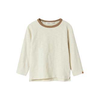 Lil Atelier Orville Loose Top - Turtledove - 92 cm