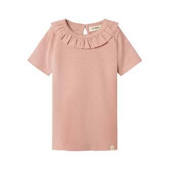Lil Atelier Lalo Tan Slim Top - Misty Rose - 92 cm