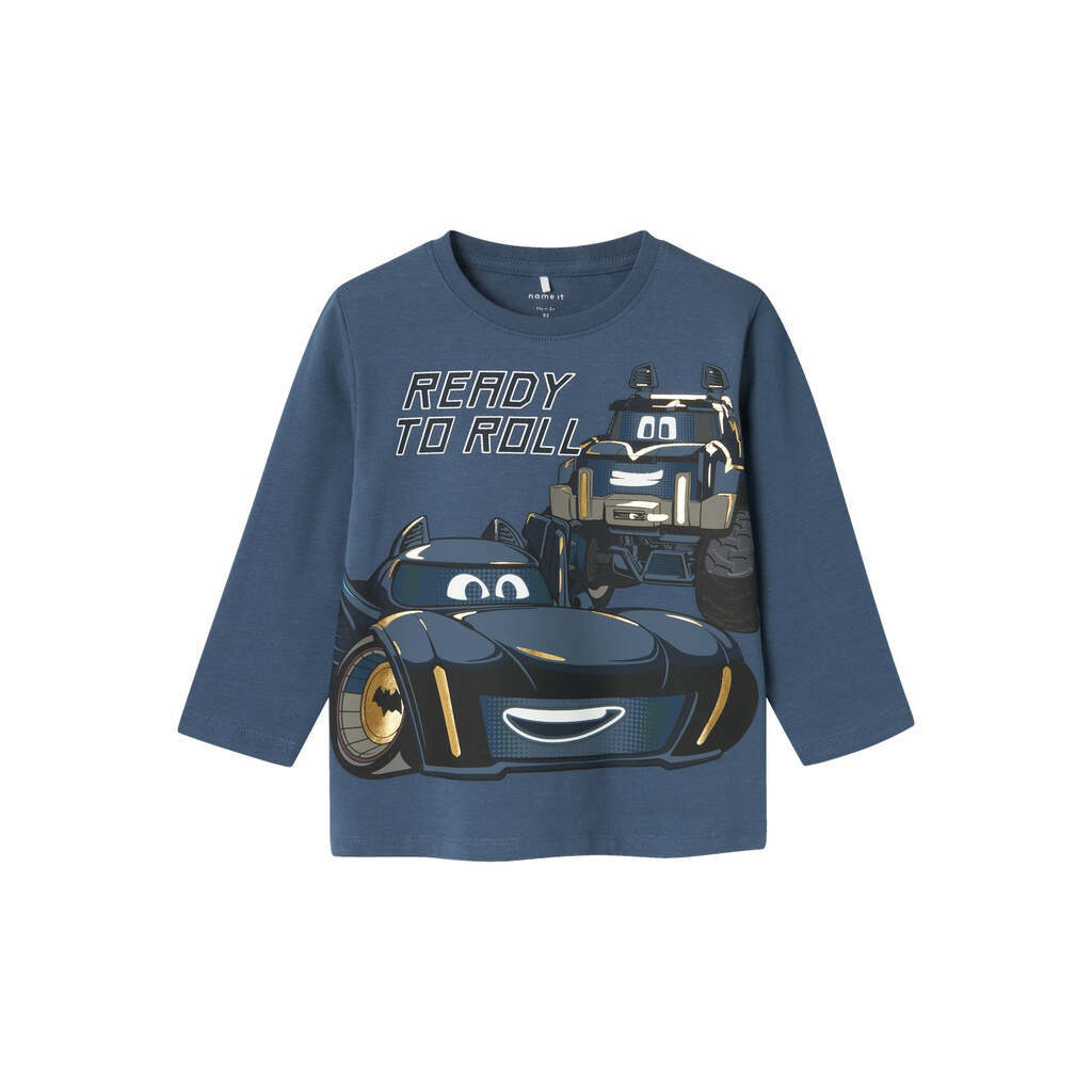 Name It Sikke Batwheels Top - Bering Sea - 86 cm