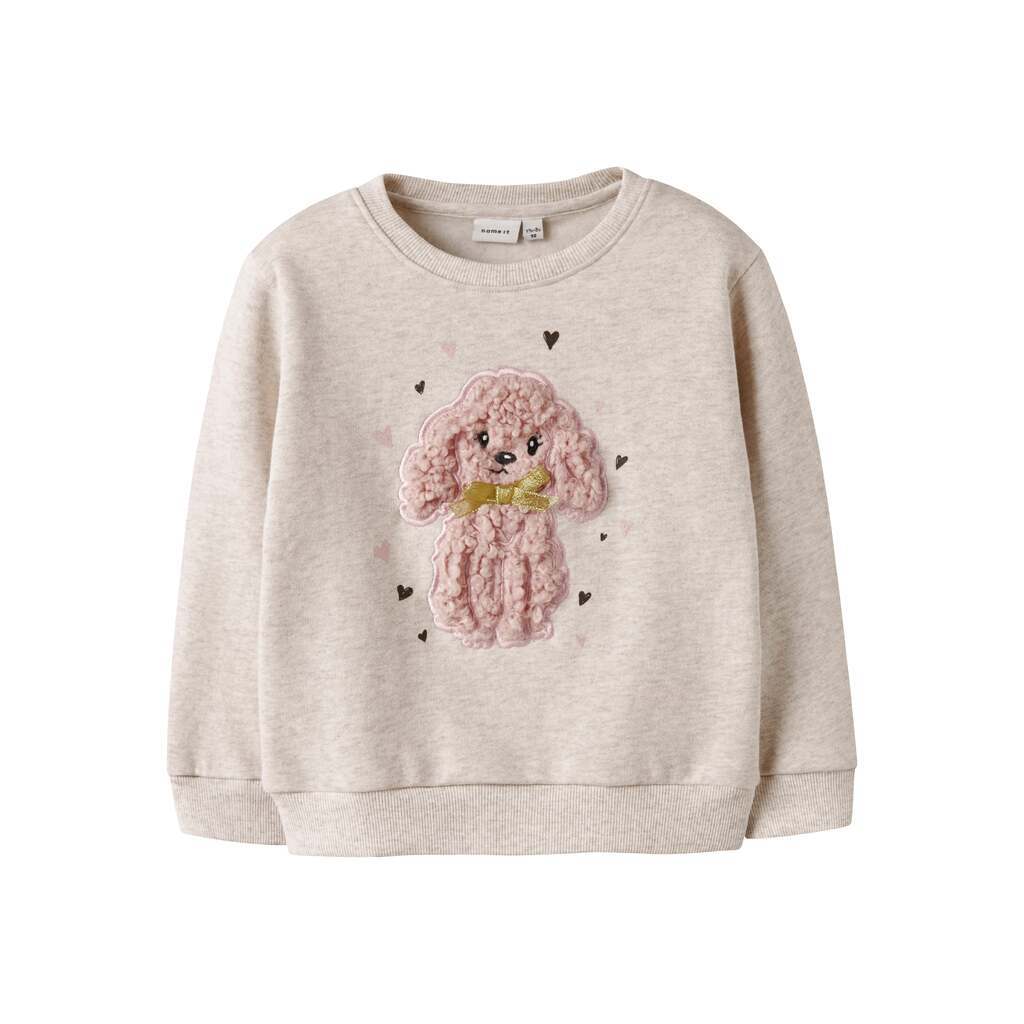 Name It Nuruby Sweatshirt - Peyote Melange - 92 cm