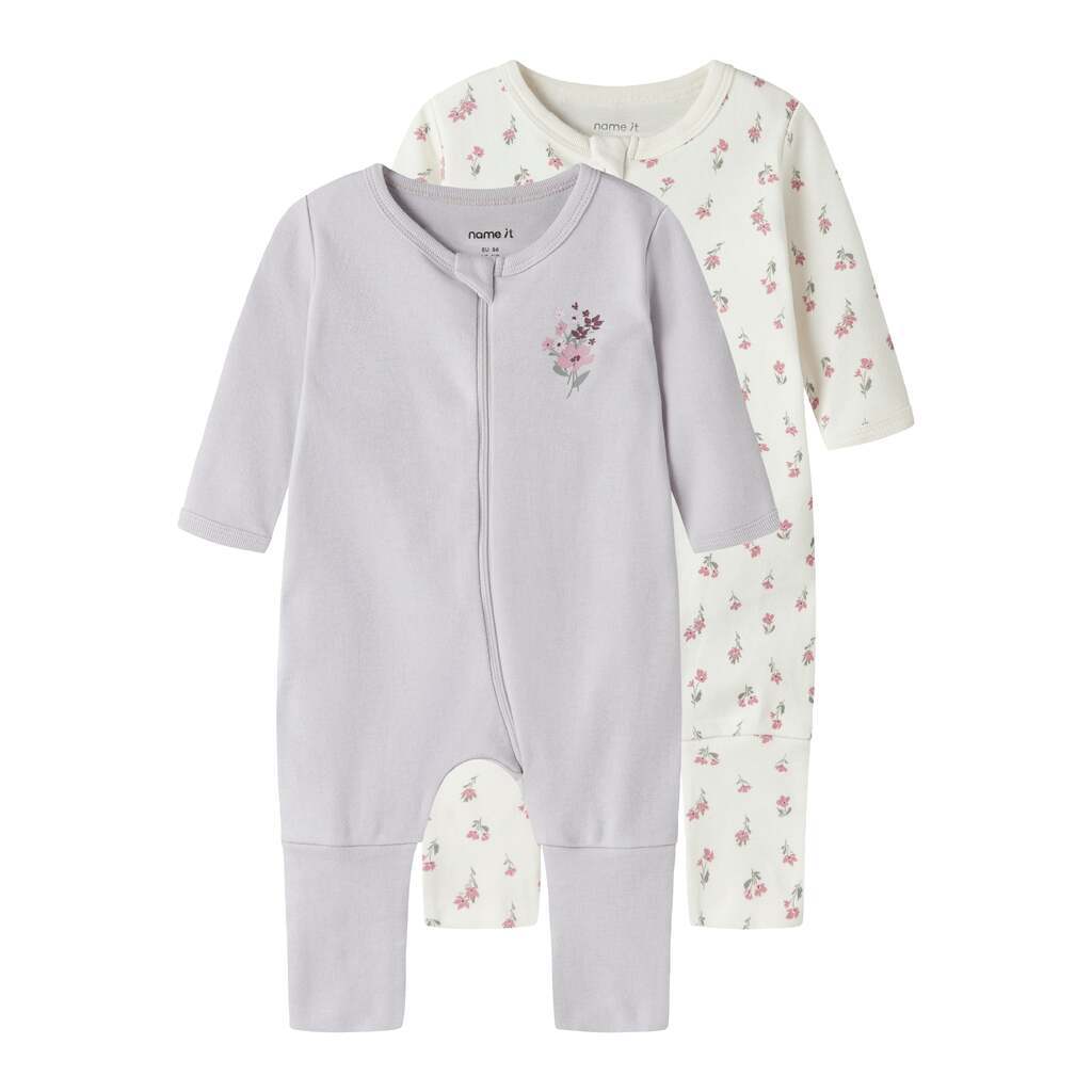 Name It Nightsuit 2 pak Flower - Jet Stream - 50 cm