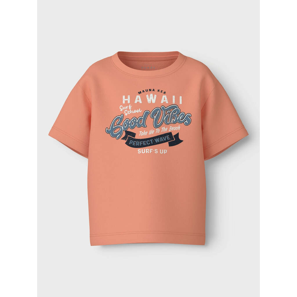 Name It Vagno T-shirt - Papaya Punch - 86 cm