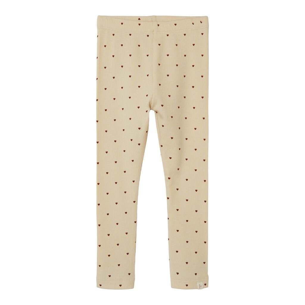 Lil Atelier Gago Slim Leggings - Fired Brick - 92 cm