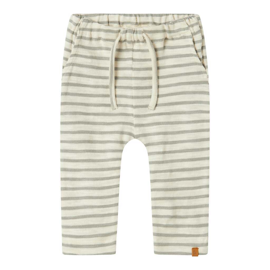 Lil Atelier Denji Pants -  Turtledove/Forest Fog - 56 cm