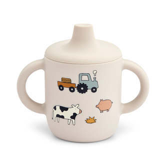Liewood Neil Sippy Silikone Kop - Farm / Sandy