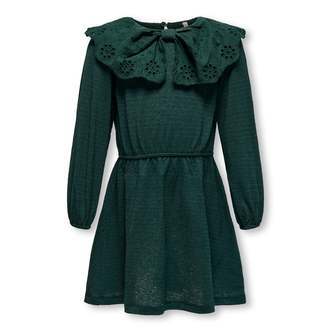 Only Mini Sia Pella Dress - Scarab - 92 cm