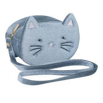 Mimi & Lula Skuldertaske - Grey Kitty Cat