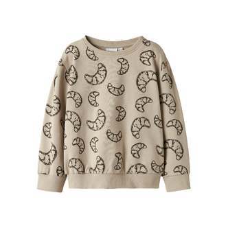 Name It Richie Sweat shirt - Island Fossil - 92 cm