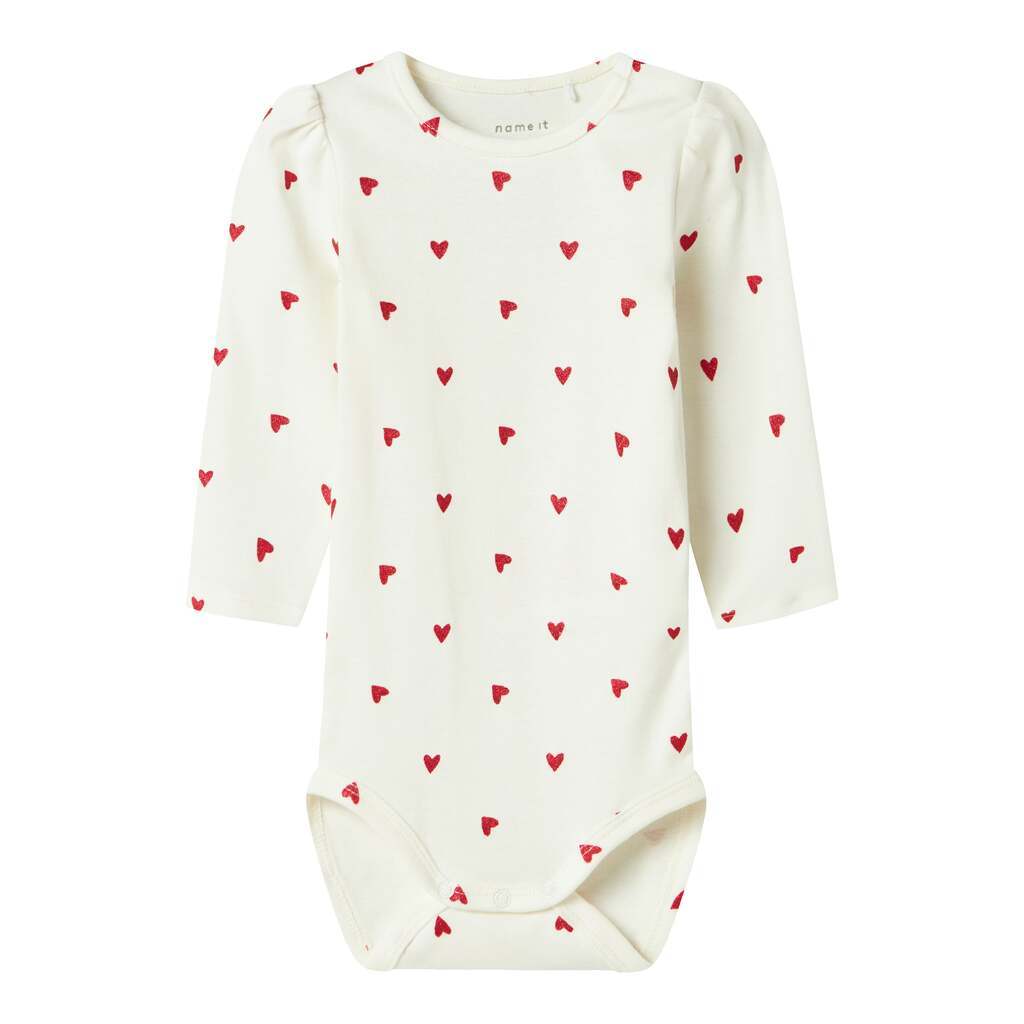 Name It Heart Body - Cloud Dancer - 50 cm