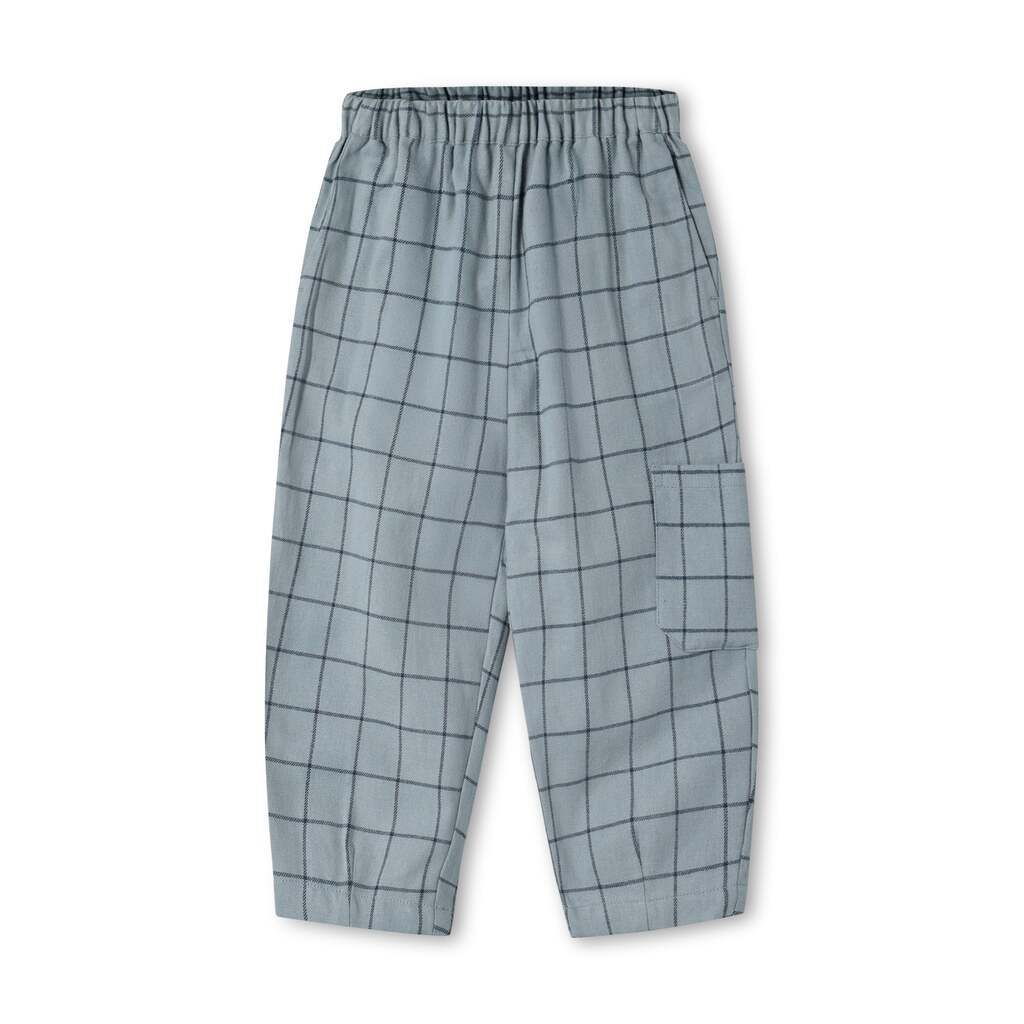 Fliink Cody Check Pant - Slate - 86 cm
