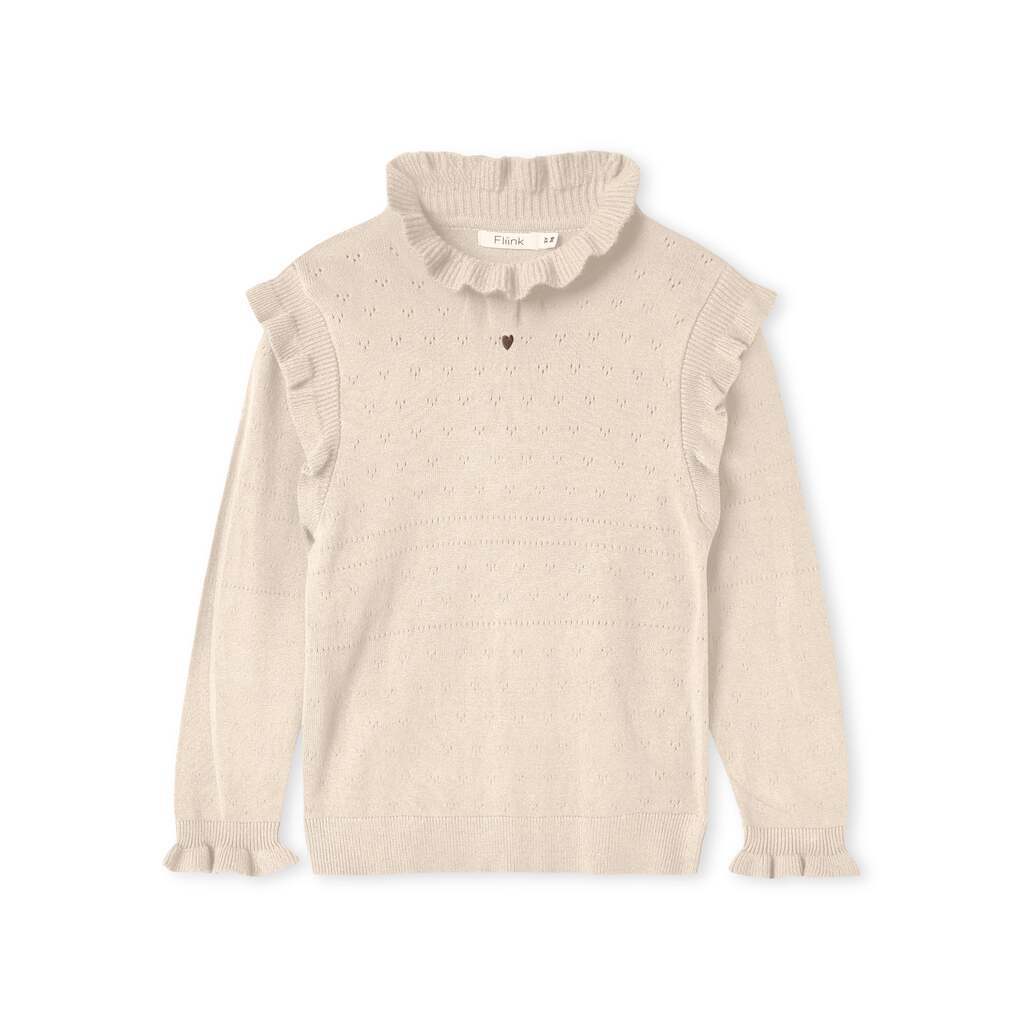 Fliink Fame LS Blouse - Sandshell - 86 cm