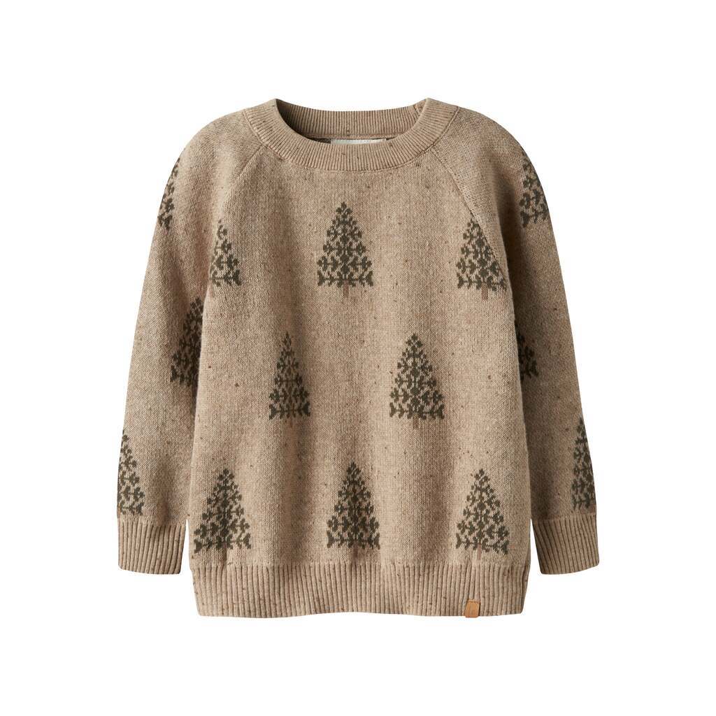 Lil Atelier Galto Bob Knit - Oxford Tan - 92 cm